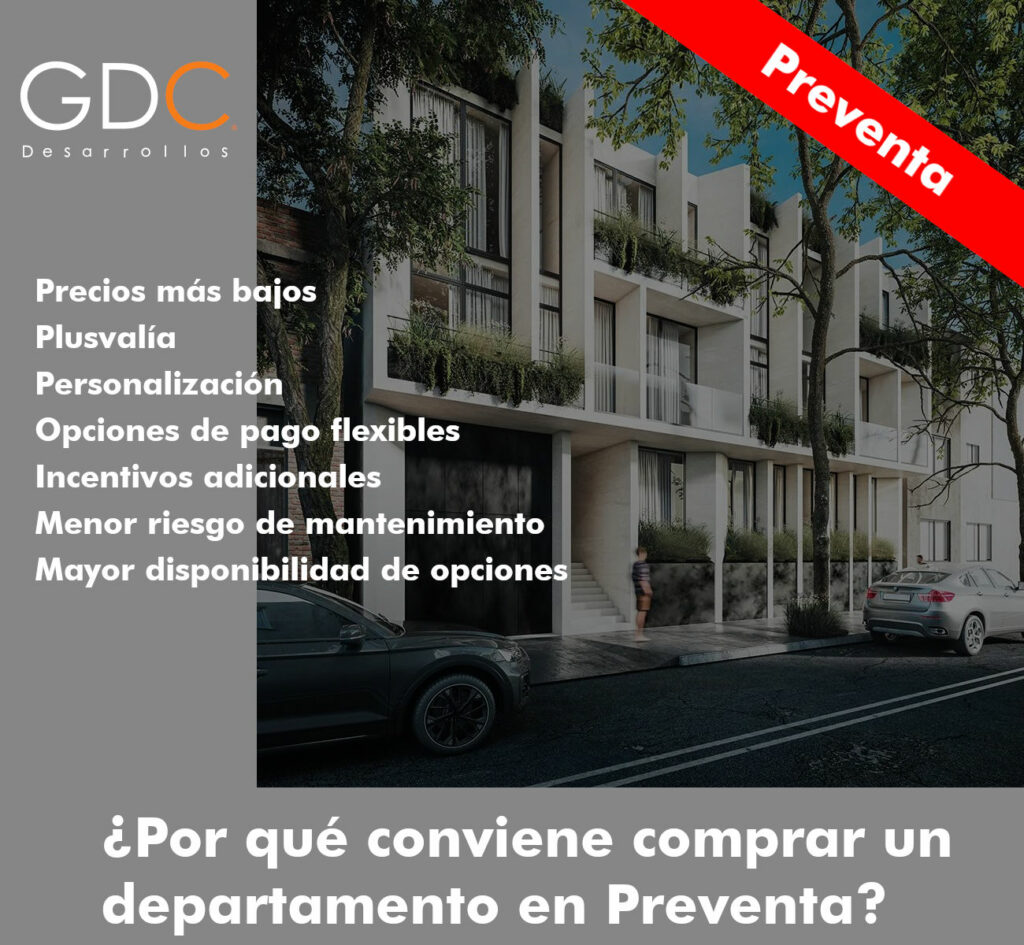 Por qué conviene comprar un departamento en preventa