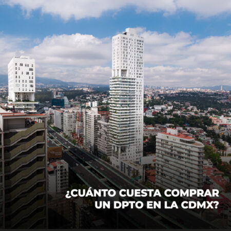 ¿Cuánto cuesta comprar un departamento en la Ciudad de México?