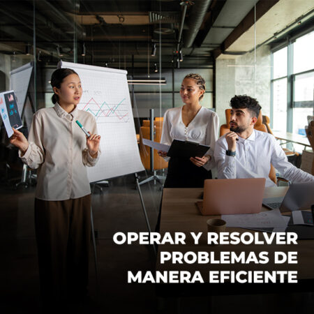 Operar y resolver problemas de manera eficiente