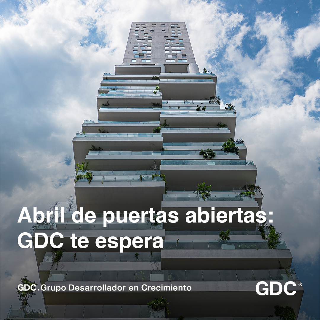 Abril de puertas abiertas: tu hogar en GDC Desarrollos te está esperando