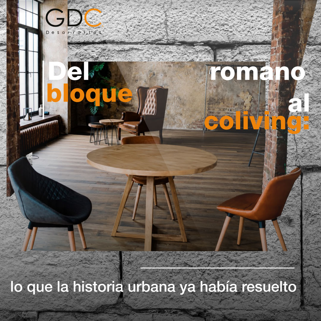 Del bloque romano al coliving: lo que la historia urbana ya había resuelto