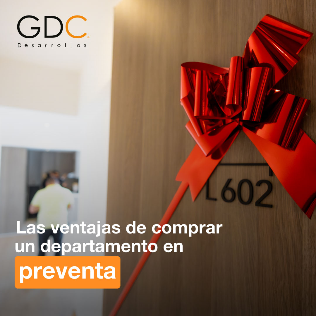Las ventajas de comprar un departamento en preventa