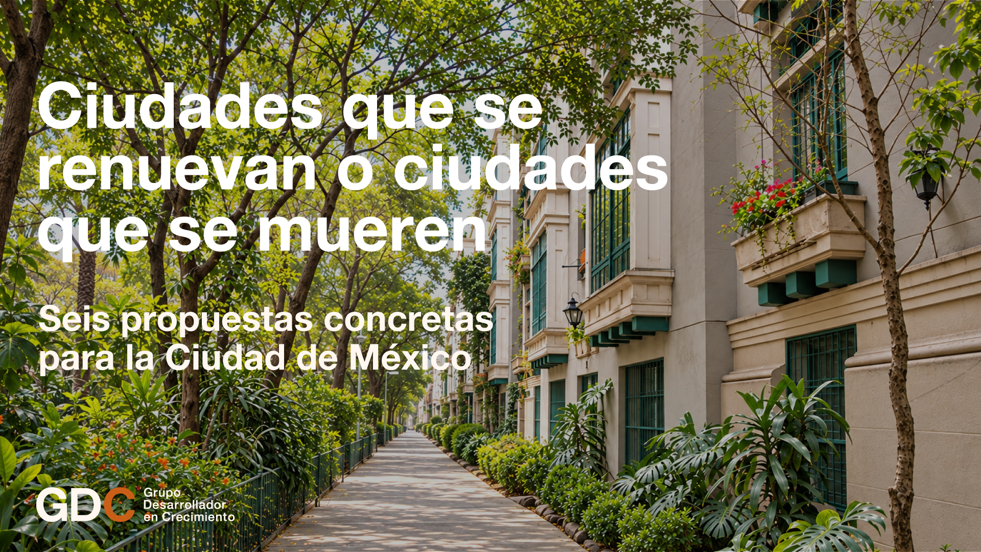 Ciudades que se renuevan o ciudades que se mueren
