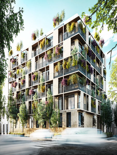 Imagen del desarrollo park san rafael de GDC